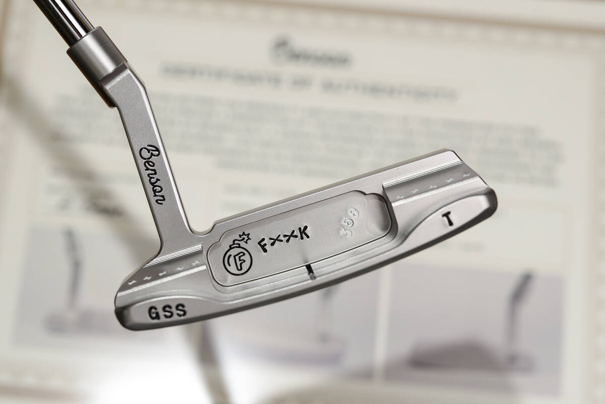 一点物！Benson BB3 TOUR GSS F-BOMB シルバー COA有り ジャーマン