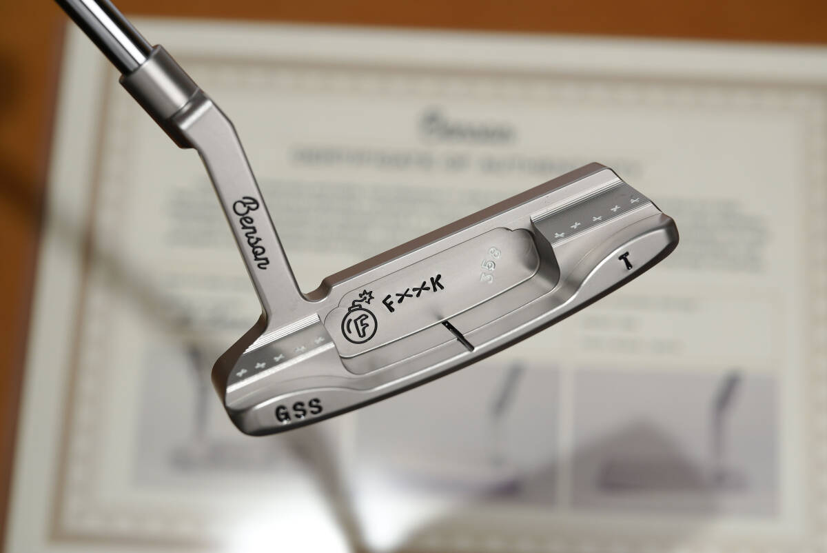 一点物！Benson BB3 TOUR GSS F-BOMB シルバー COA有り ジャーマン
