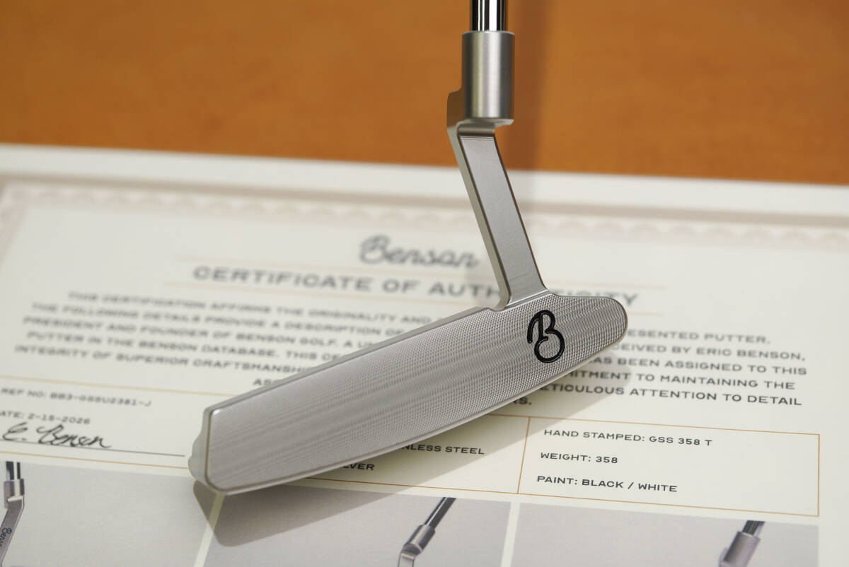 一点物！Benson BB3 TOUR GSS F-BOMB シルバー COA有り ジャーマン