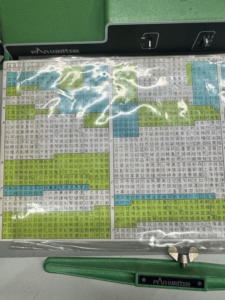 日本タイプライター小型和文タイプライター パンライター PANWRITER