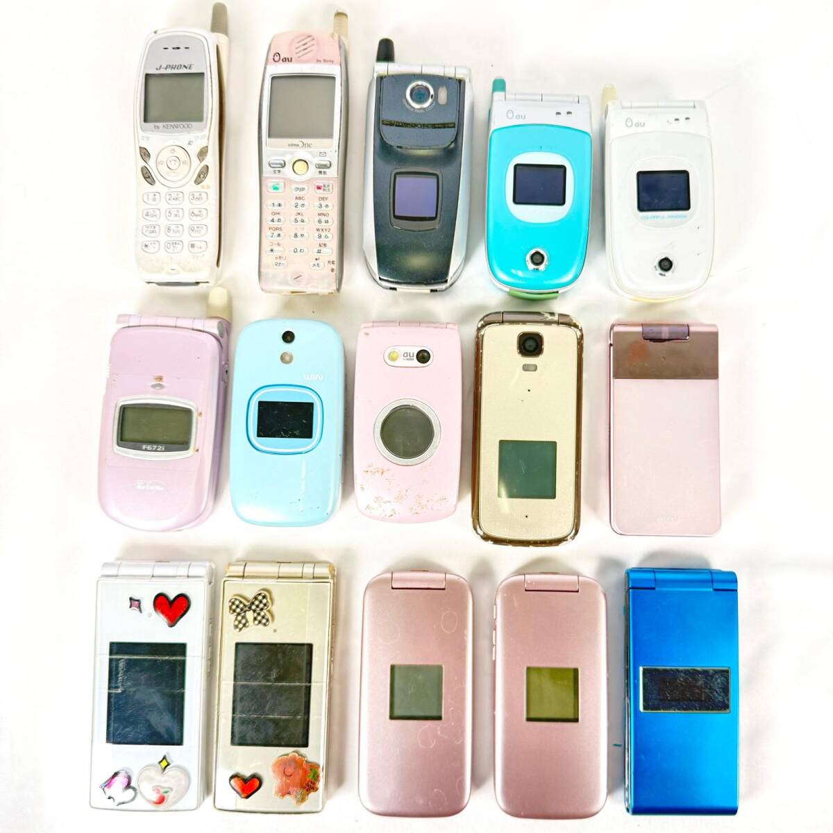 動作未確認 ガラケー まとめ 携帯電話 折りたたみ PHS 本体 Jフォン