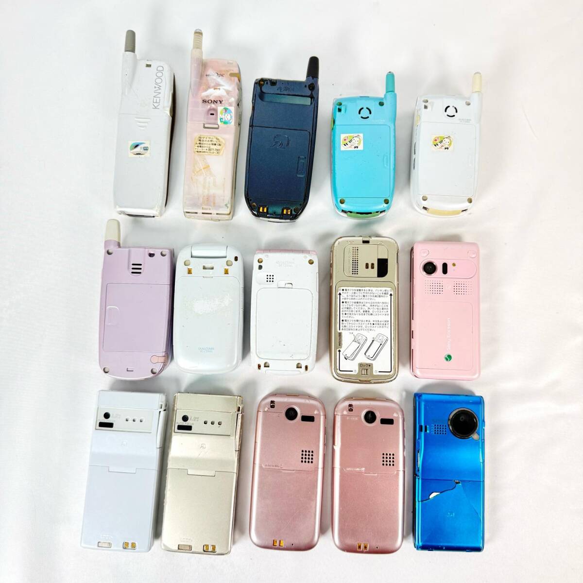 動作未確認 ガラケー まとめ 携帯電話 折りたたみ PHS 本体 Jフォン