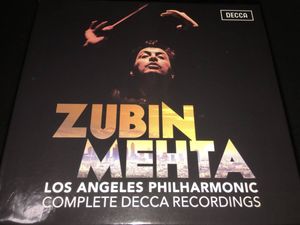 308位 新品 38CD ズービン・メータ＆ロサンジェルス・フィル デッカ録音 全集 マーラー R シュ