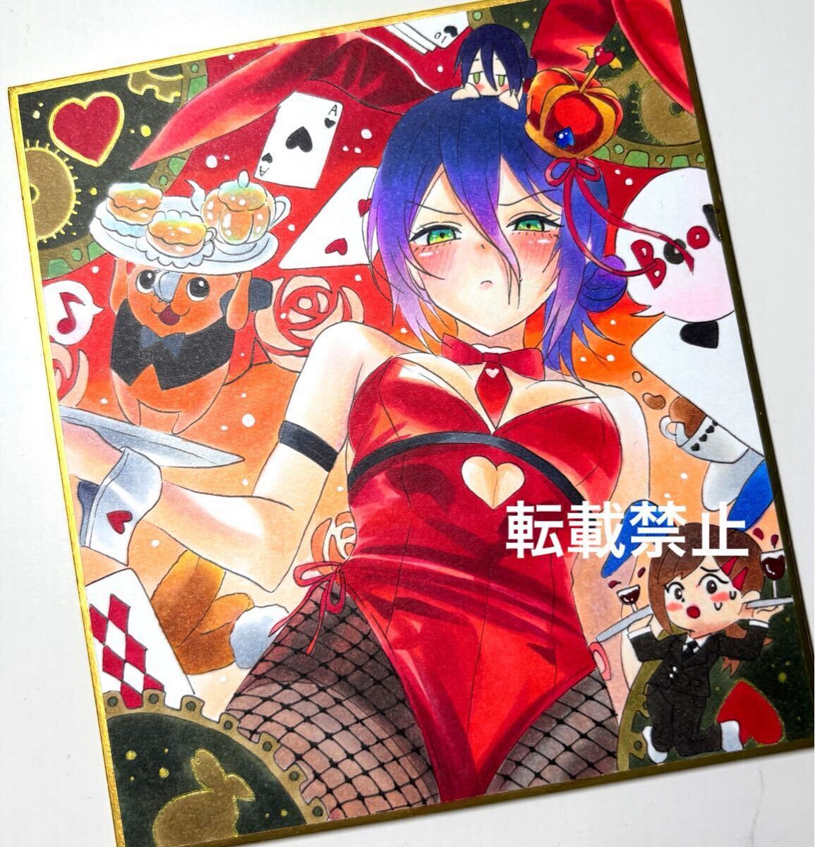 チェンソーマン レゼ 手描きイラスト バニーガールレゼちゃん ファン