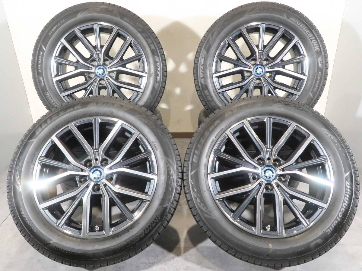  X1 U11 2024年式純正 18インチ アルミタイヤ 4本セット 4本 BMW X1 U11 純正 18インチ 7.5J +50 5H PCD 112 スタッドレス