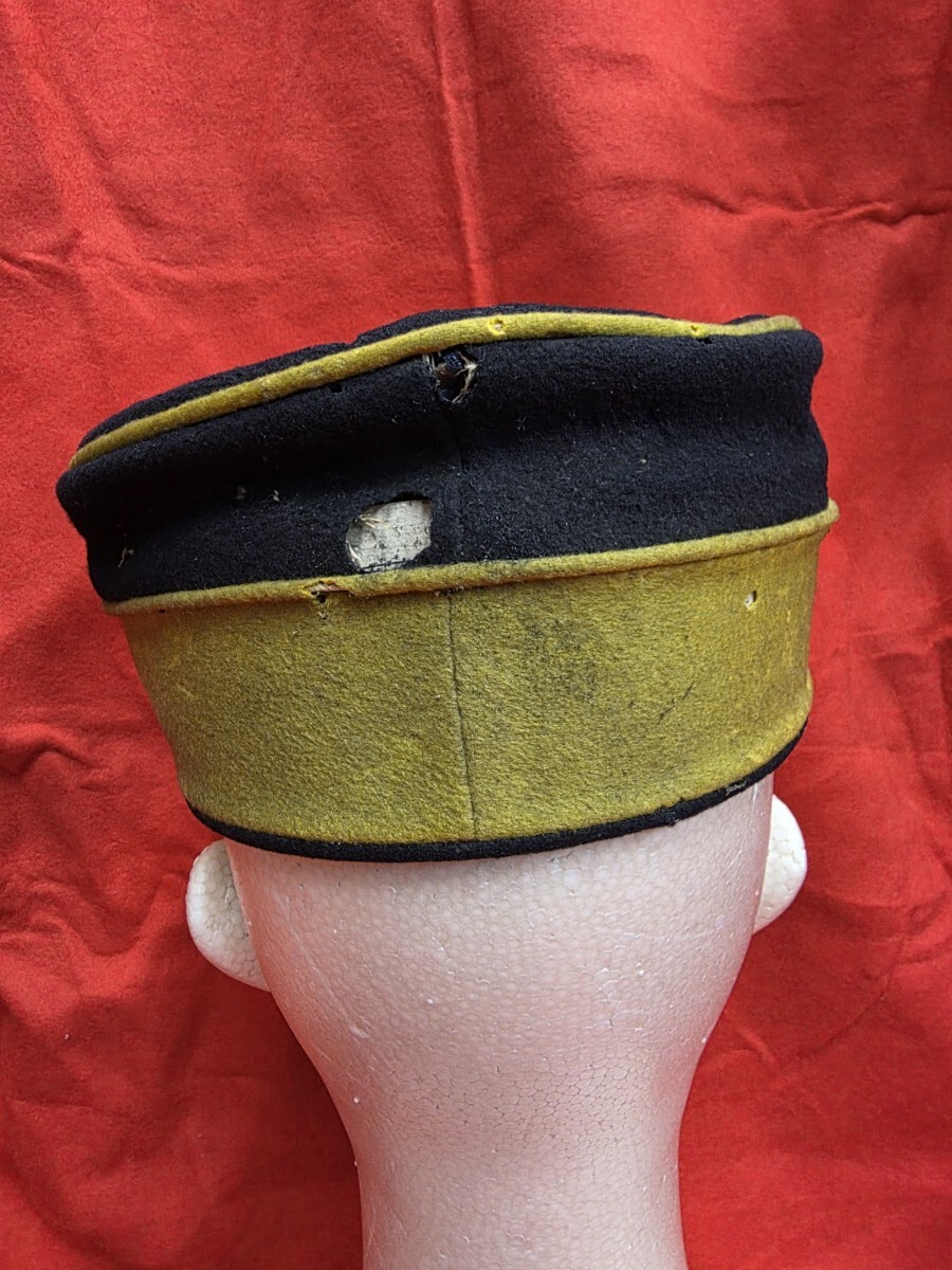 【実物】美品　日本軍　将校用制帽 頭囲56センチ　大日本帝国　当時物 ☆rm☆旧日本軍☆明治19年式兵用軍帽☆当時物（戦前大日本帝国陸軍