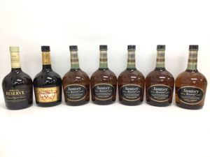 古酒SUNTORY WHISKY SPECIAL RESERVE 4本セット❗️ おいしいウイスキー・4本組】サントリー4本飲み比べ＝リザーブ＋