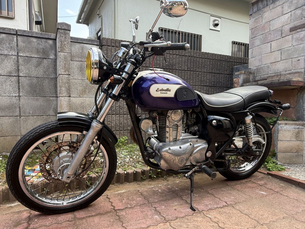 カワサキ エストレヤ 9954km BJ250A エストレヤ250 エストレア