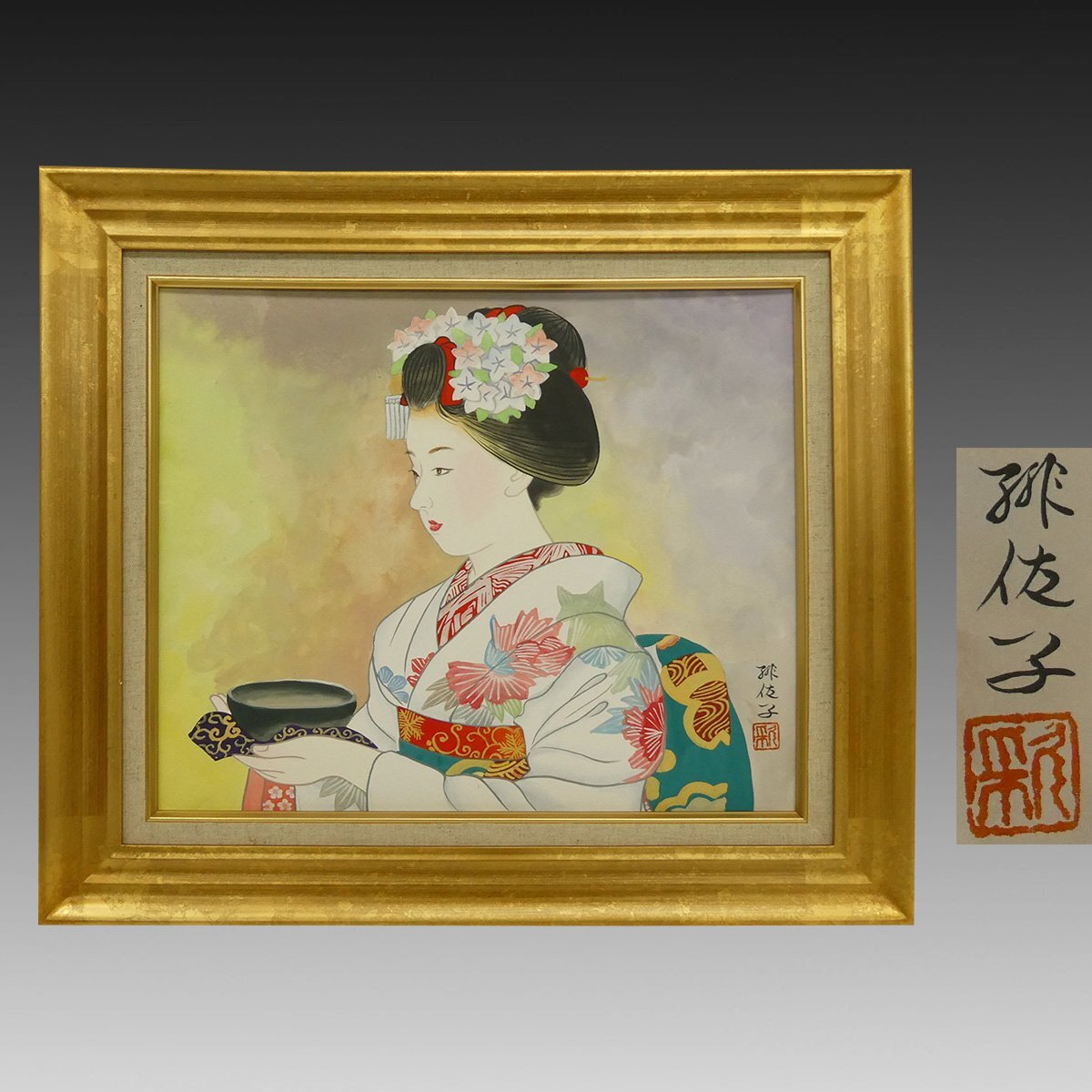 菊池契月、小野小町、超希少額装用画版、新品額装付 菊池契月の値段と価格推移は？｜28件の売買データから菊池契月の価値が