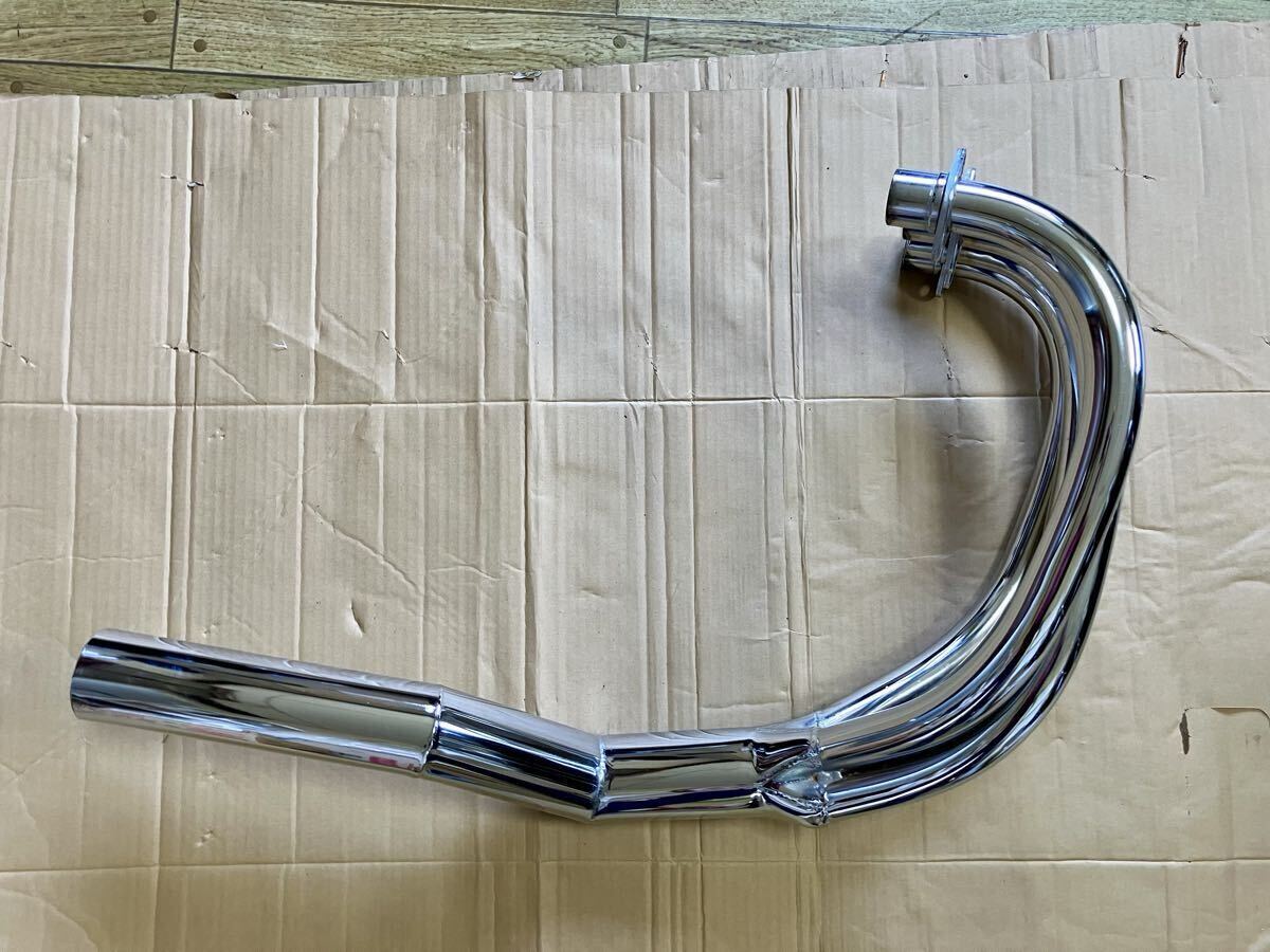 cb400four cb400f 旧ヨンフォア メッキマフラー 集合管 ショート管