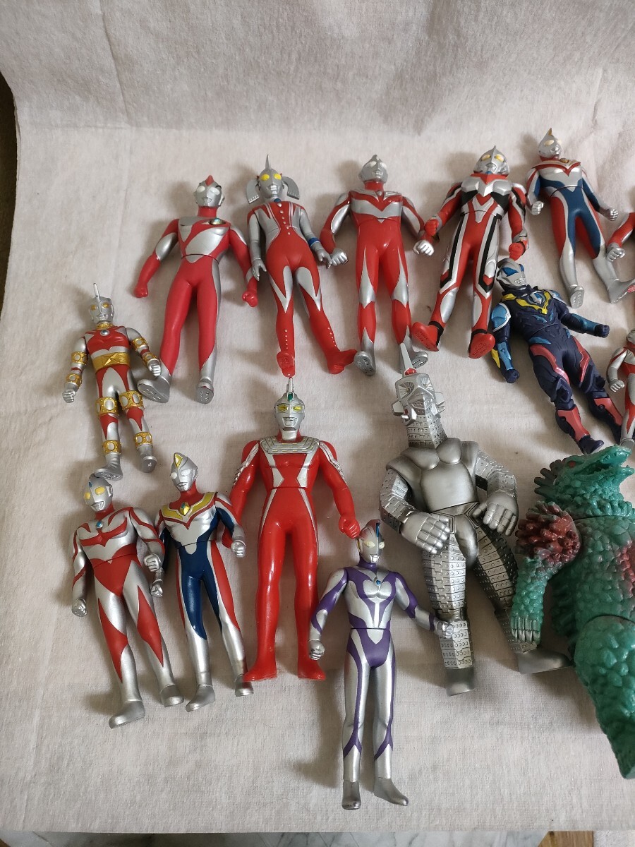 ウルトラマン 怪獣 約50体 まとめ売り 円谷プロ 大量 当時物 ジャンク