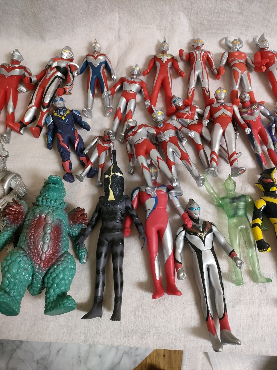 ウルトラマン 怪獣 約50体 まとめ売り 円谷プロ 大量 当時物 ジャンク