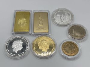 アメリカ合衆国　自由の女神　記念メダル　金色メダル　レプリカ 自由の女神 記念コインのYahoo!オークション(旧ヤフオク!)の相場・価格