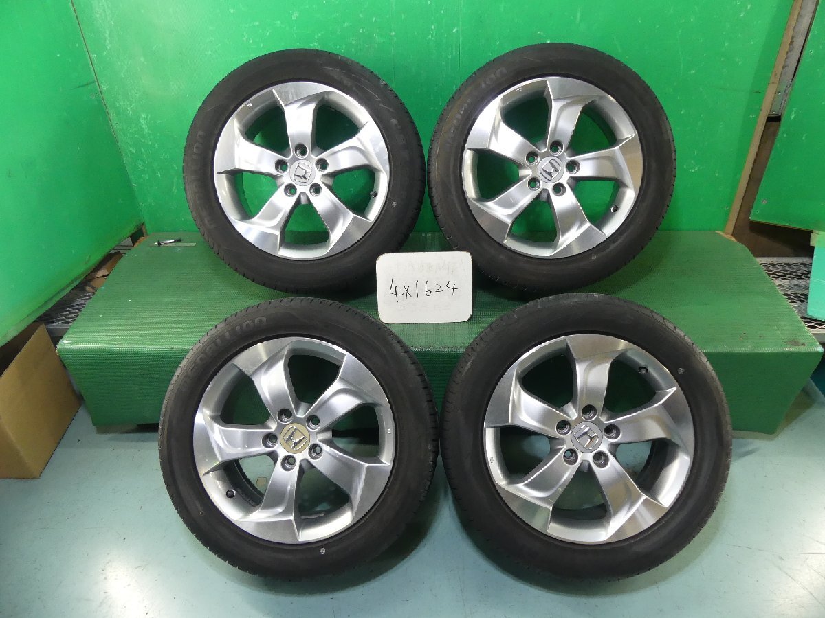 ガリ傷なし ヴェゼル DAA-RU3 ホンダ 純正 アルミホイール エンケイ