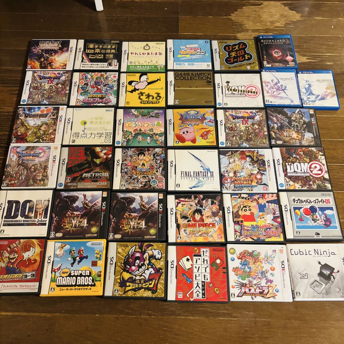 1円〜 DSソフト PSP VITAソフト まとめ売り ドラクエ モンハン バイオ