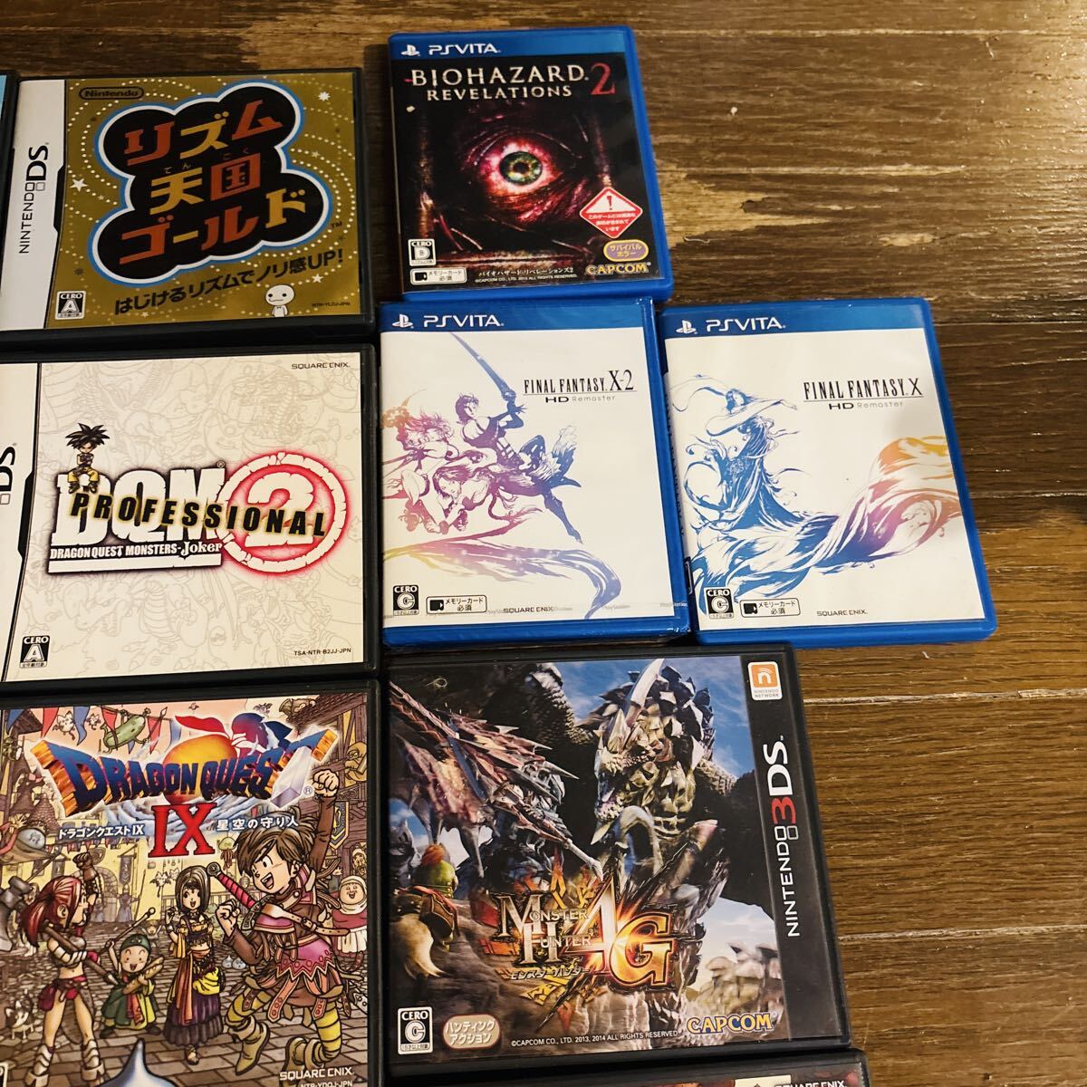 1円〜 DSソフト PSP VITAソフト まとめ売り ドラクエ モンハン バイオ