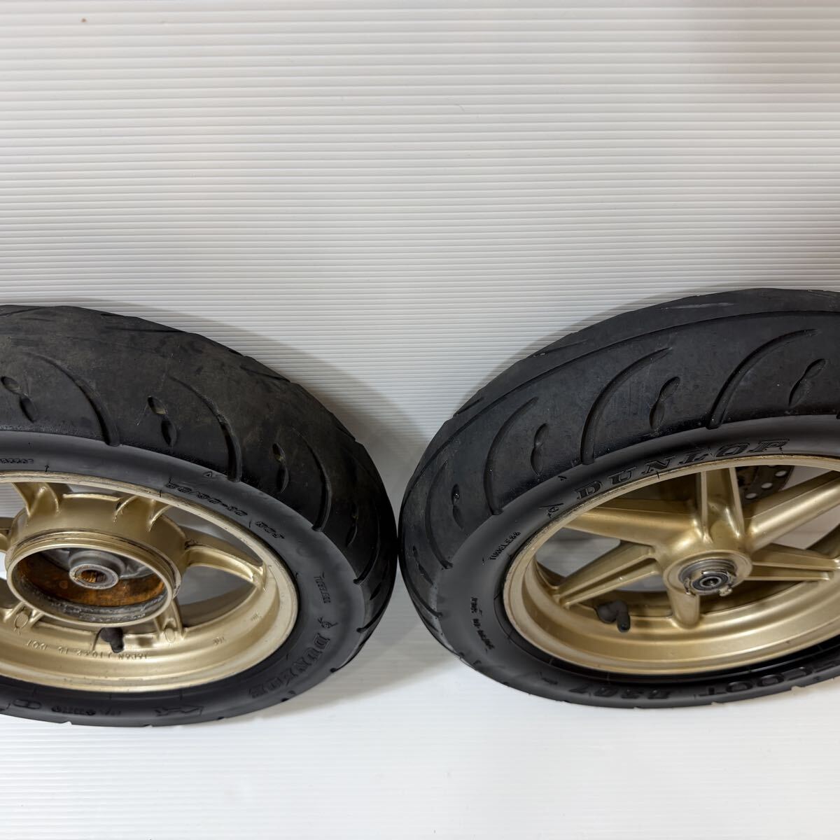 ホンダ ライブディオZX AF35 純正 美品 ホイール 前後セット タイヤ
