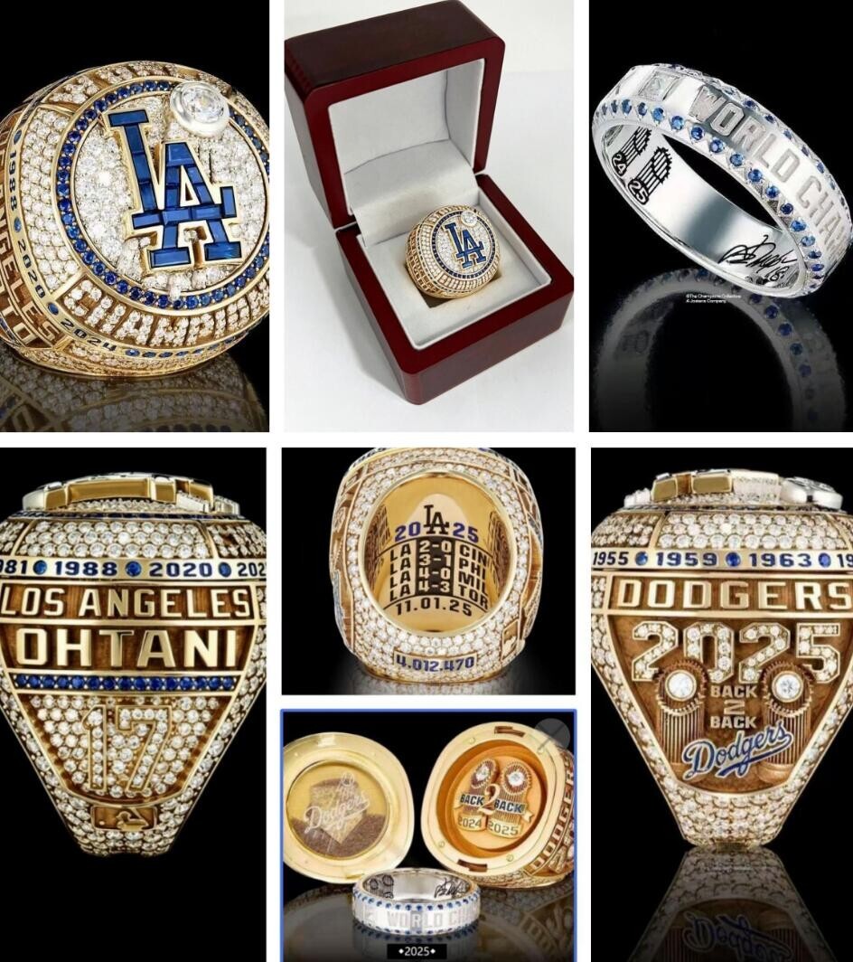 人気新作 ドジャース 2025 MLB ワールドチャンピオンリング 大谷翔平