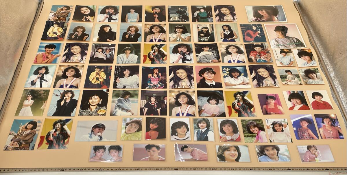 18【未検品】昭和アイドル ブロマイド 生写真 他 / 中森明菜 工藤静香