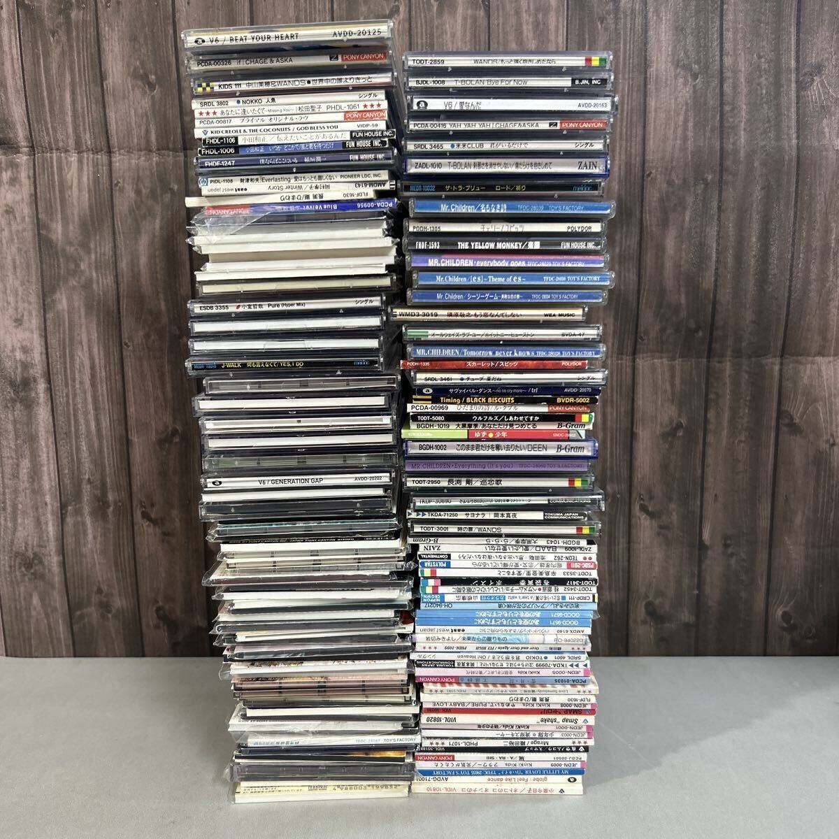 8cm シングル CD 129枚セット○まとめ売り/邦楽/平成ソング/縦シングル