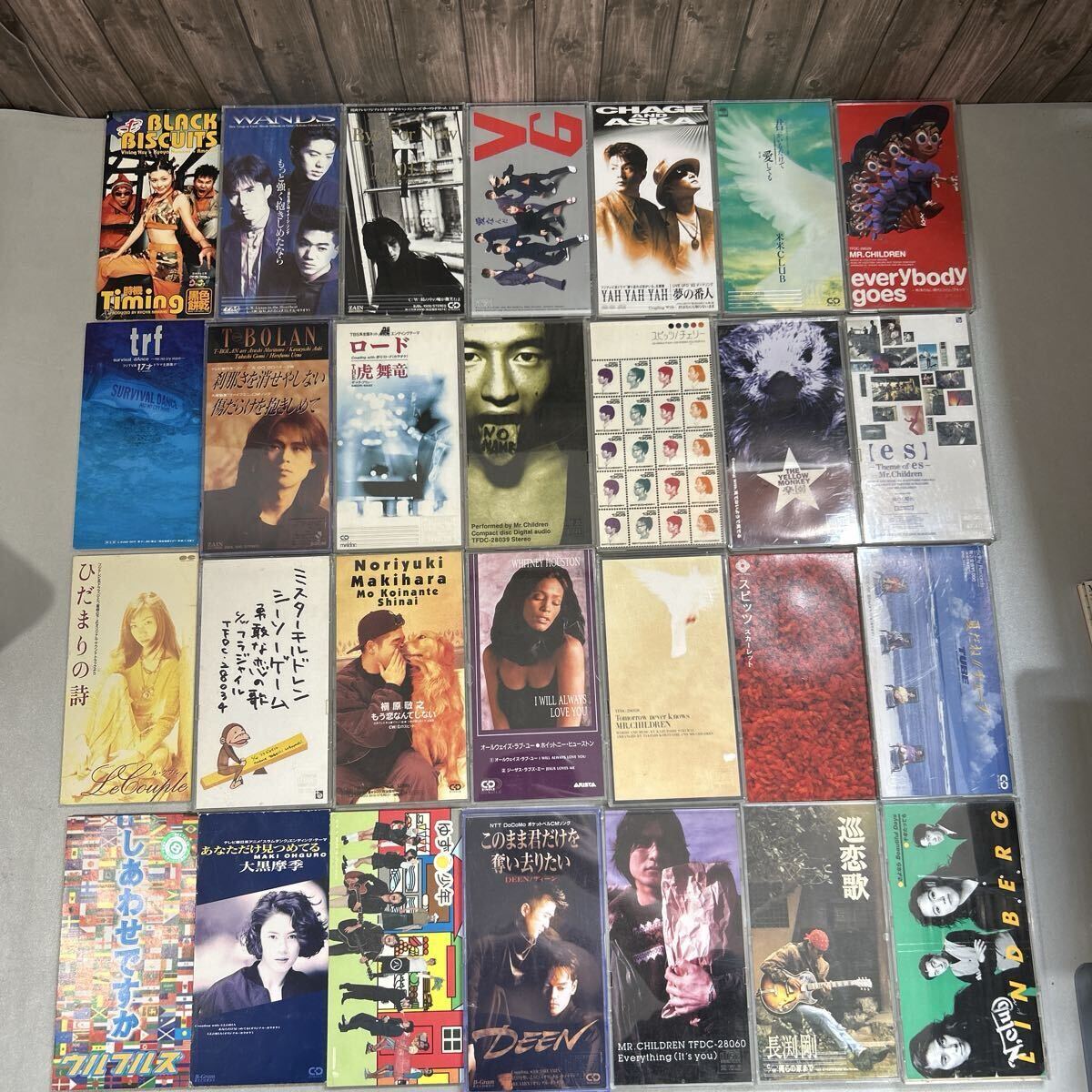 8cm シングル CD 129枚セット○まとめ売り/邦楽/平成ソング/縦シングル