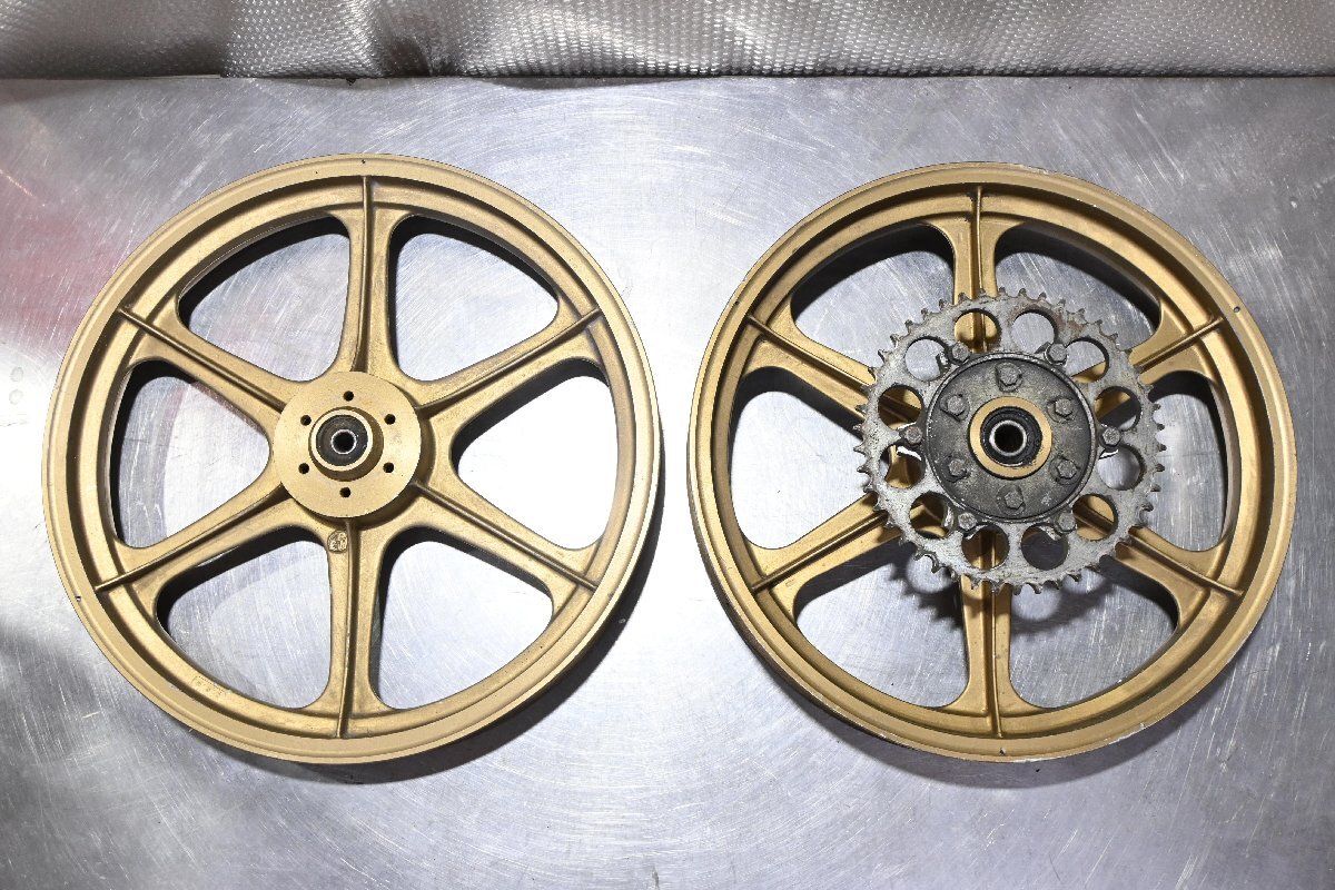 当時物 CB750K CB750Four EPM 前後 キャストホイール セット リア