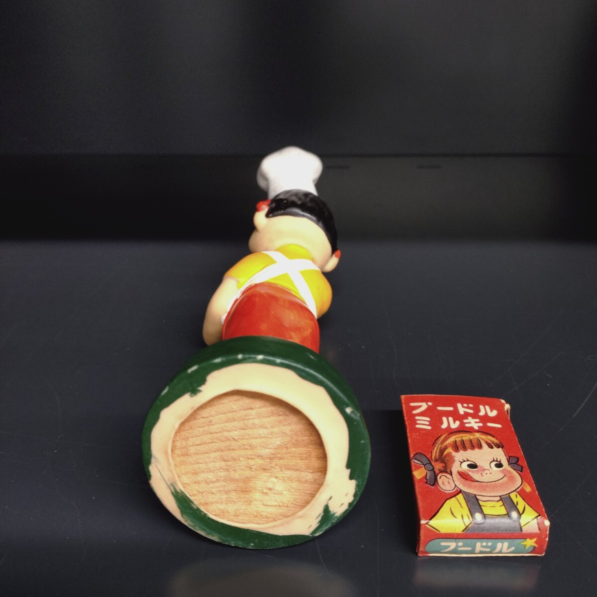 不二家 ペコちゃん コックペコちゃん 当時物1960年代 ソフビ 昭和