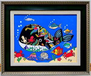 ジミー大西 絵画の値段と価格推移は？｜12件の売買データからジミー