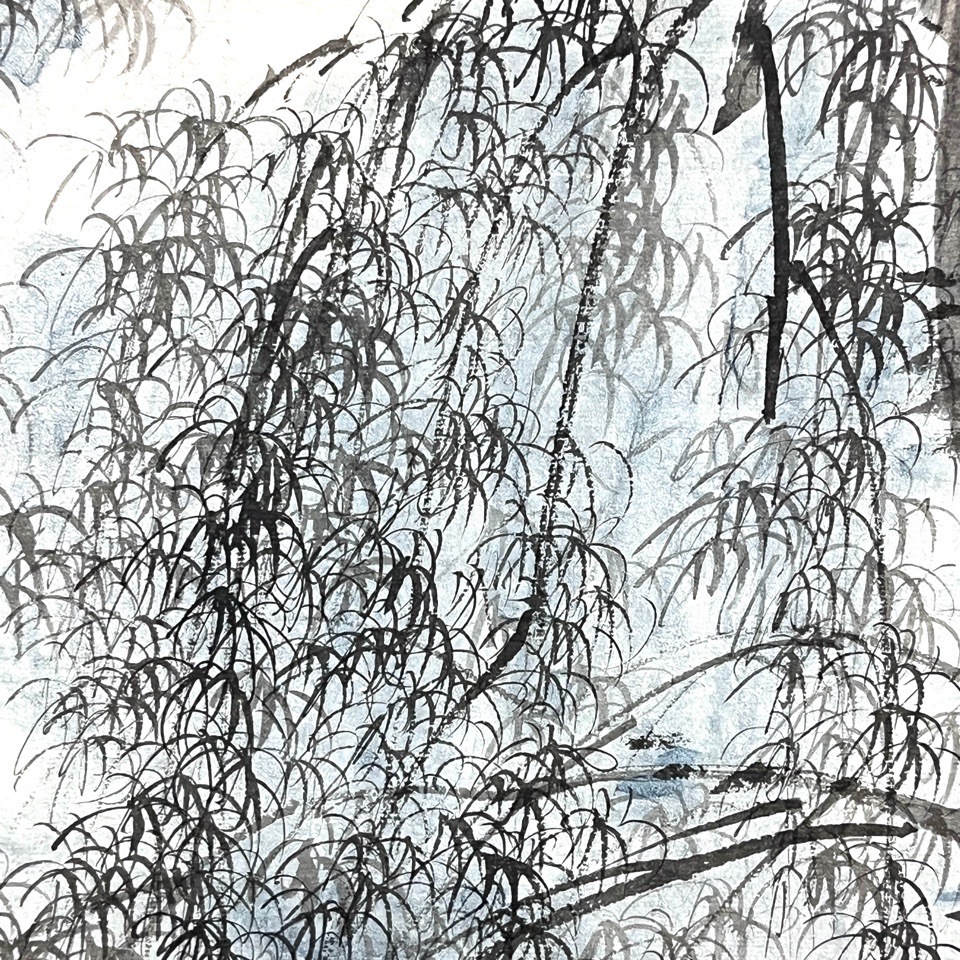 掛け軸 水墨画 中国美術 掛軸 馬 骨董・民芸品(掛軸)｜売買された