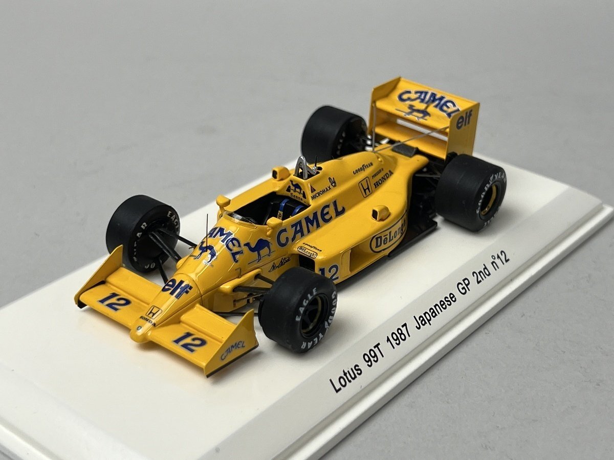 F1 Lotus 99T(A.セナ) 1/43 Reve Collection Reve レーヴコレクション 1/43 LOTUS ロータス 99T 1987 日本GP 1987 2