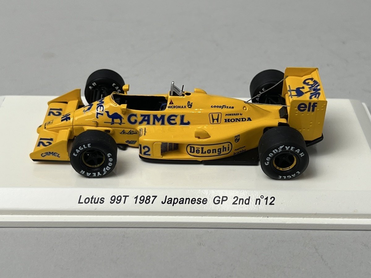 Reve レーヴコレクション 1/43 LOTUS ロータス 99T 1987 日本GP 1987 2