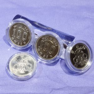 東京オリンピック記念 銀合金(セット)の中古価格は51,755円｜記念硬貨
