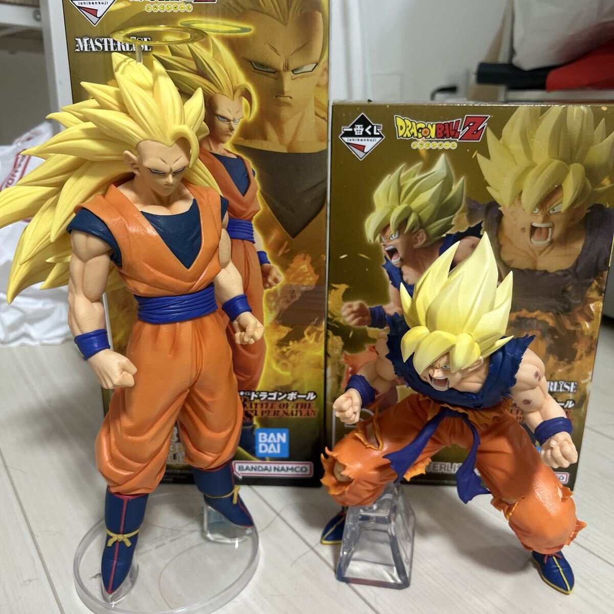 一番くじ ドラゴンボールZ MASTERLISE A賞 超サイヤ人3孫悟空 B賞 超