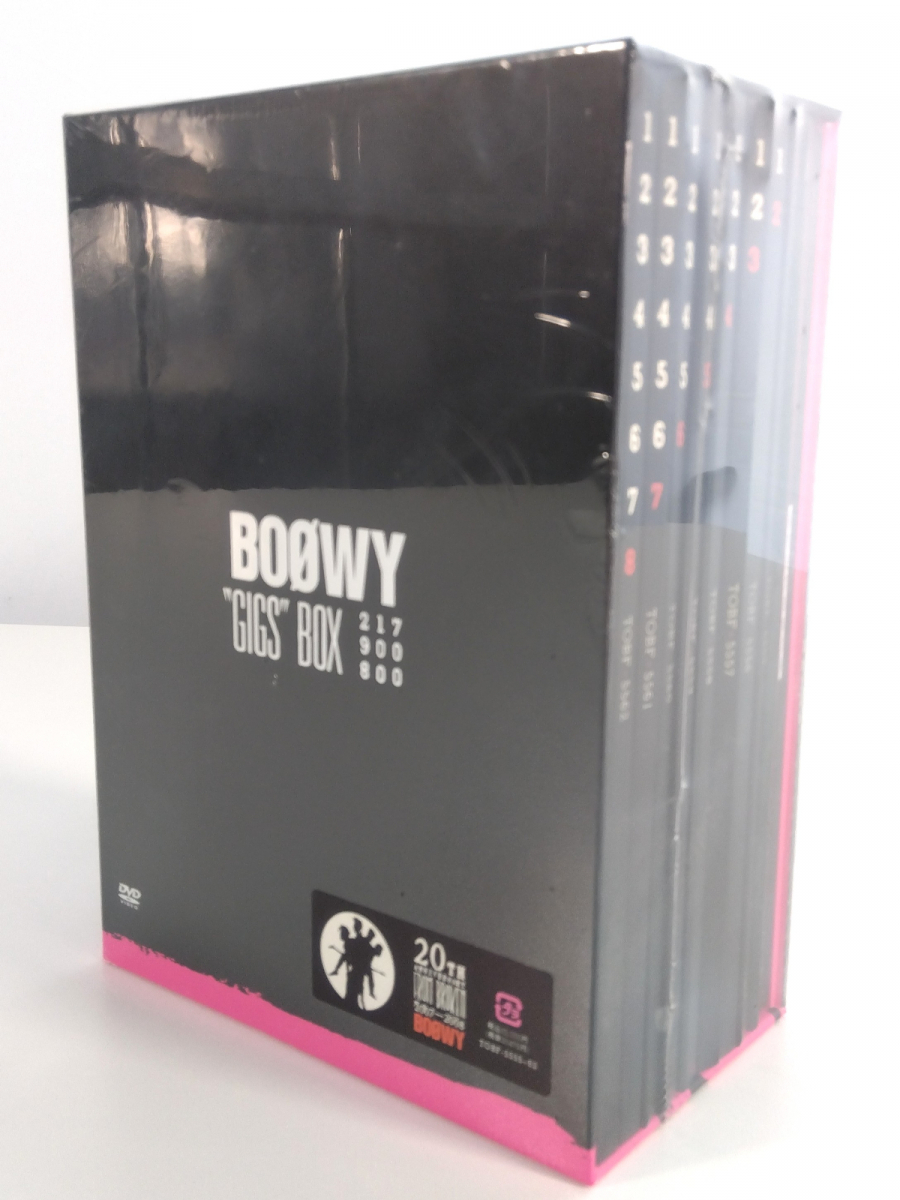 ＧＩＧＳ ＢＯＯＷＹ　激レア　希少価値 BOOWY GIGSBOXの値段と価格推移は？｜5件の売買データからBOOWY