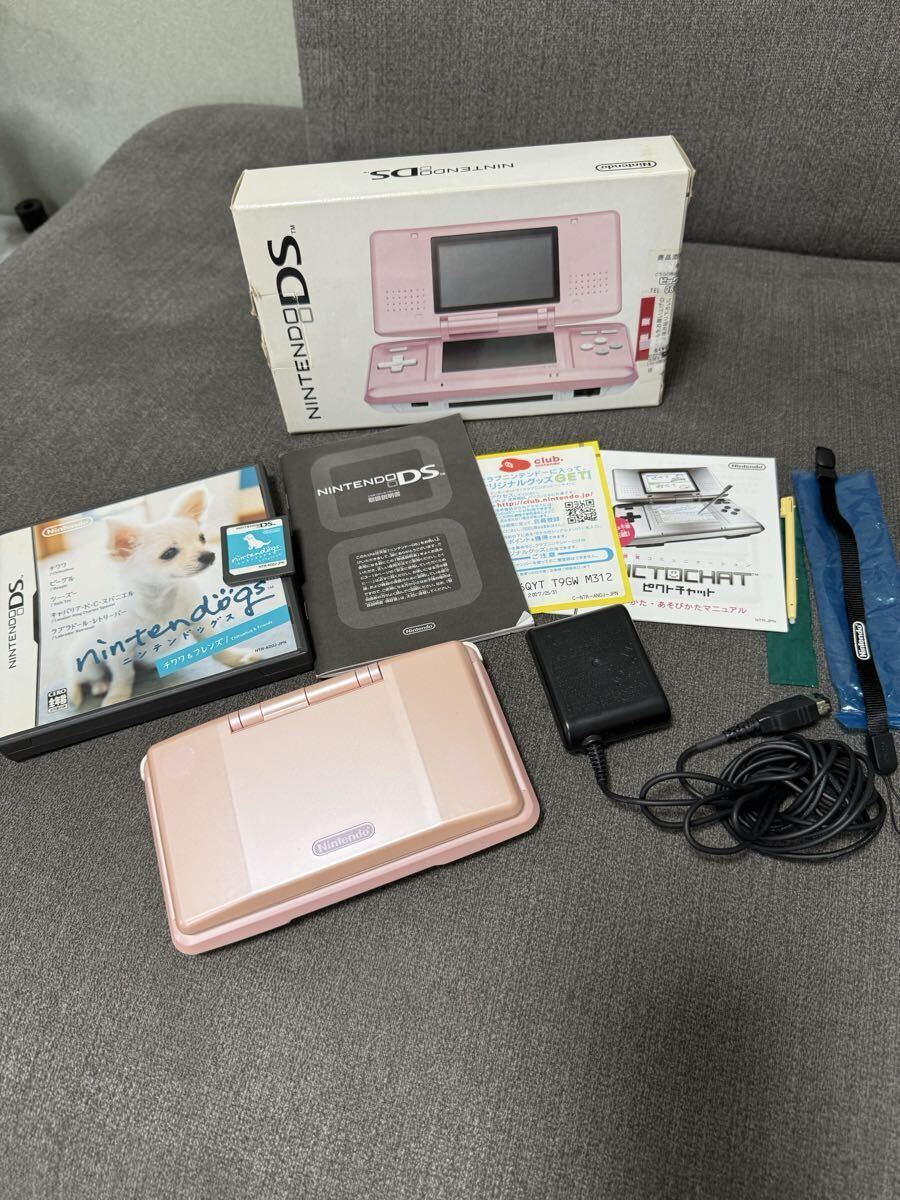 Nintendo DS i ピンク 本体 付属品セット 動作確認済 ニンテンドーDS 任天堂 Nintendo DS ピンク ニンテンドー