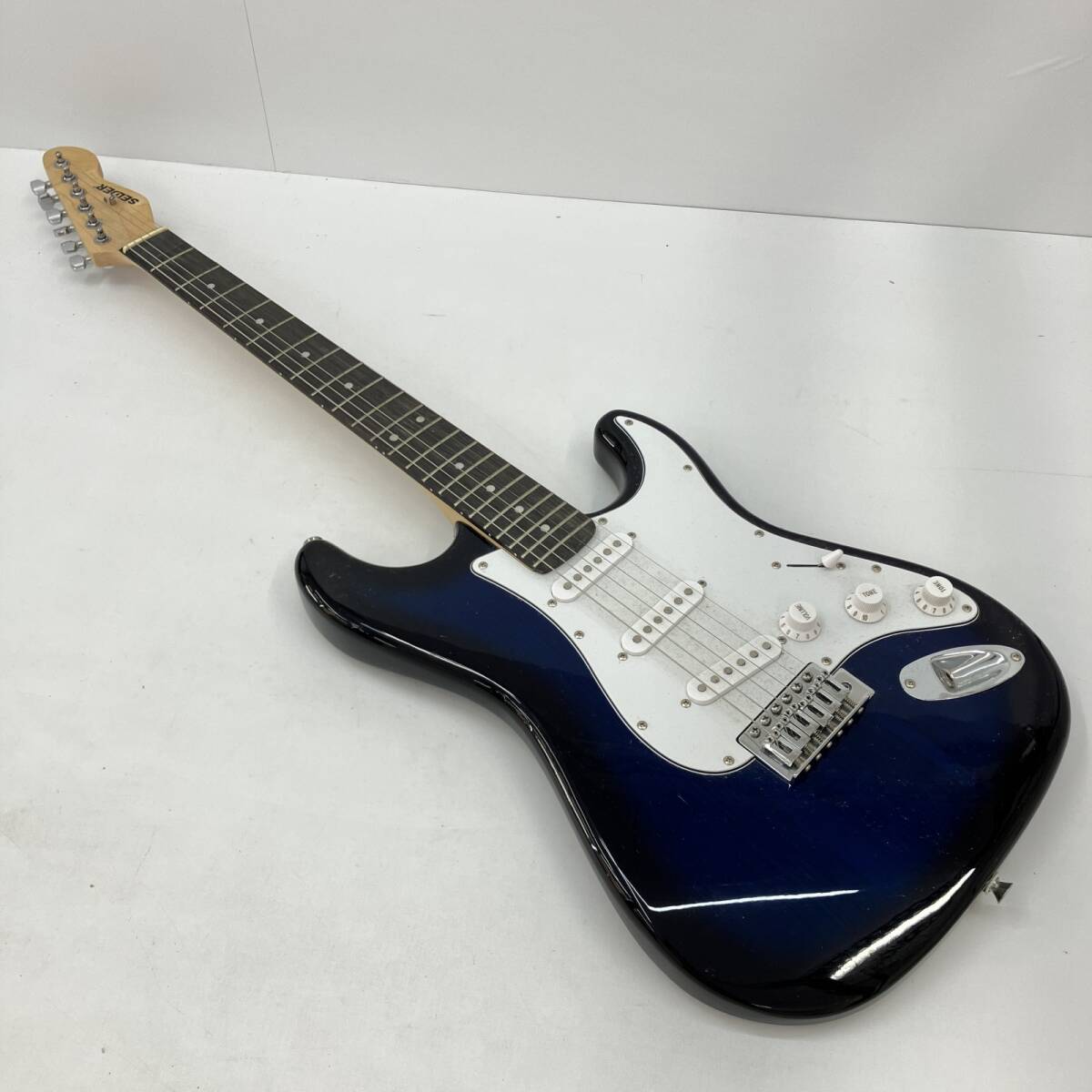 概ね美品❗️良品‼️SELDER エレキギター サンバースト △ SELDER エレキギター ストラトキャスター セルダー ブルーサン
