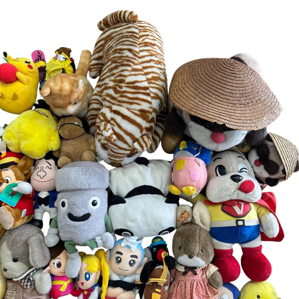 ma様おまとめ ヴィンテージ ぬいぐるみ 3体セット □ヴィンテージ ぬいぐるみ まとめ売り 昭和レトロ/平成レトロ/アニメ