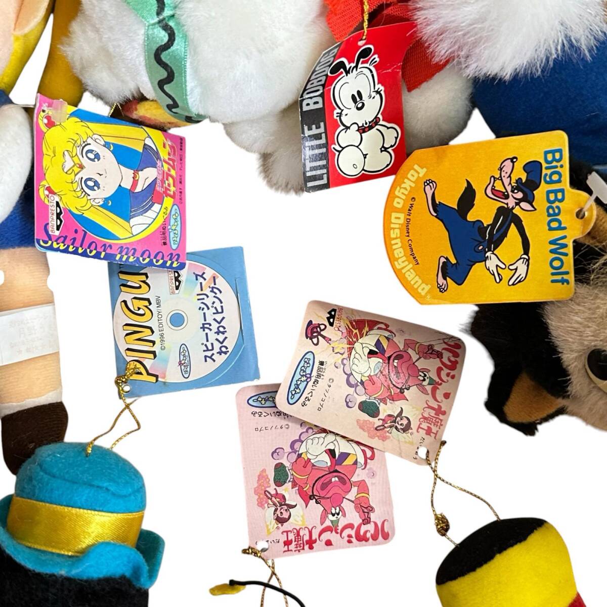 ma様おまとめ ヴィンテージ ぬいぐるみ 3体セット □ヴィンテージ ぬいぐるみ まとめ売り 昭和レトロ/平成レトロ/アニメ