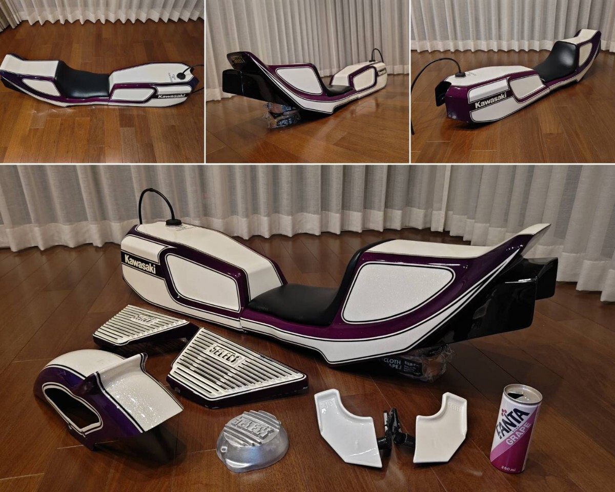 Z400FX セレクト フシミレーシング 当時物 外装フルセット 三和 ヤジマ