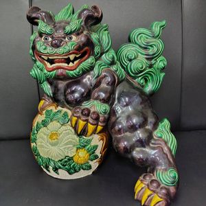 九谷 獅子 置物 玉のYahoo!オークション(旧ヤフオク!)の相場・価格を