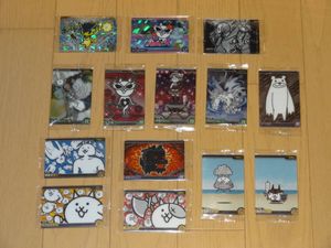 にゃんこ大戦争ウエハースカードの値段と価格推移は？｜5件の売買