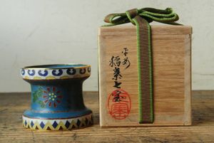 茶道具 平安稲葉七宝花瓶 共箱 稲葉七宝の値段と価格推移は？｜4件の売買データから稲葉七宝の価値が