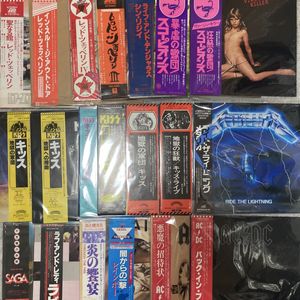 96位 ハードロック ヘヴィメタル LPレコード 20枚セット 全帯付き