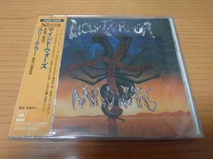 287位 スラッシュメタル　HOLY TERROR ホリー　テラー/マインド　ウォーズ　1988年　国内正規品