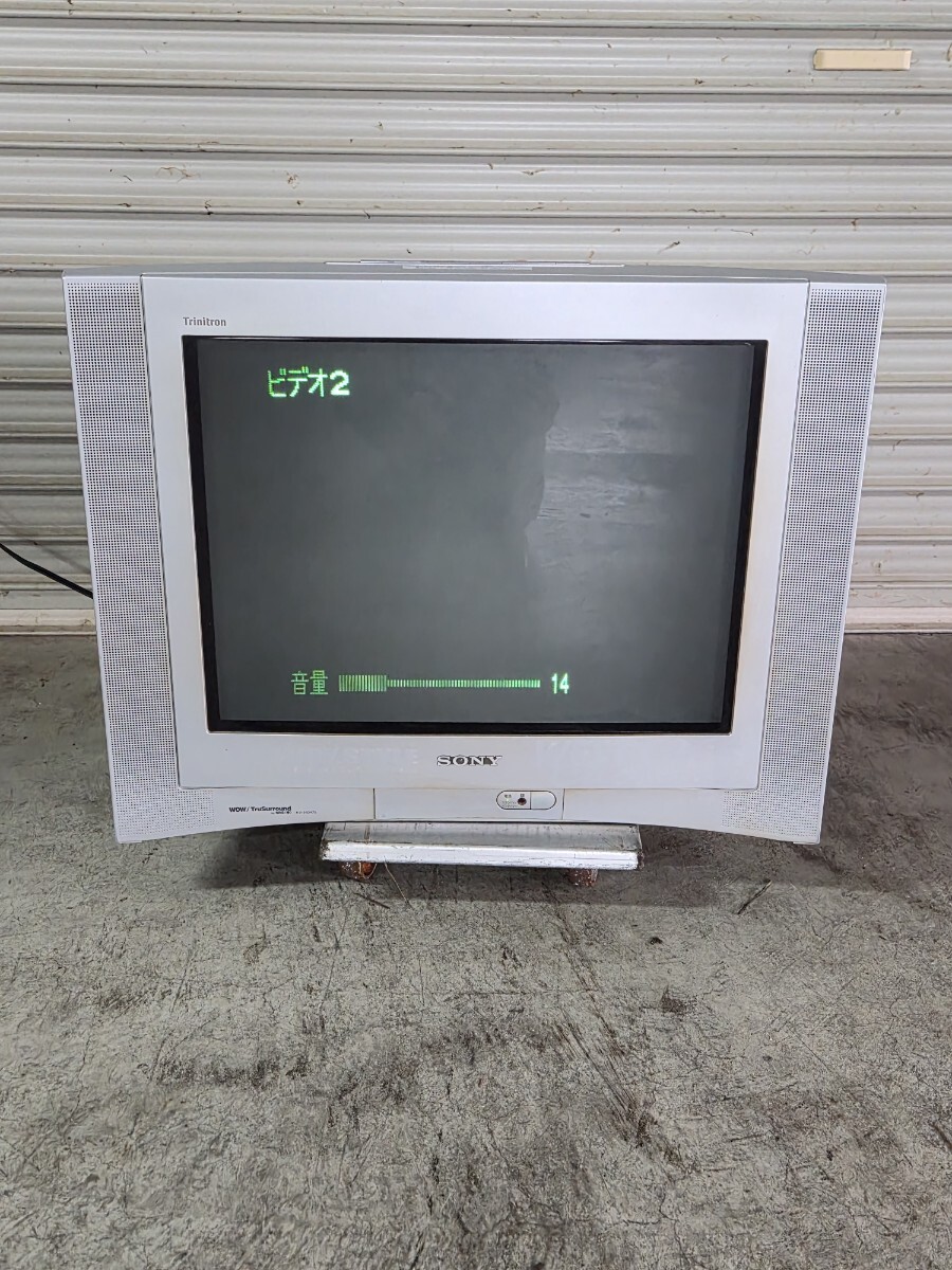 動作確認済　ブラウン管テレビ 1988年製　SONY 21インチ ブラウン管テレビ21インチの値段と価格推移は？｜1件の売買データから