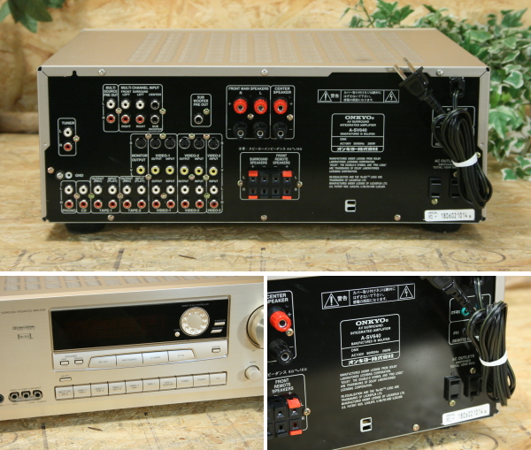 ◇ONKYO オンキョー A-SV640 AVアンプ 単体コンポ 音楽① ONKYO