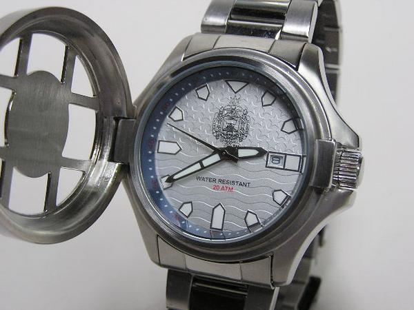 NAVAL ACADEMY メンズクォーツ NTSR002【質屋出品】(3針＋カレンダー 