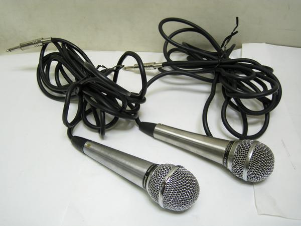 A 4852☆PRIMO マイク CDK-11☆ CDK-110S ☆2本セット(カラオケ機器 