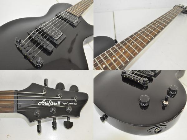 △1円! Aria ProII アリアプロ ギター PE-Dark Melody BK I38039  