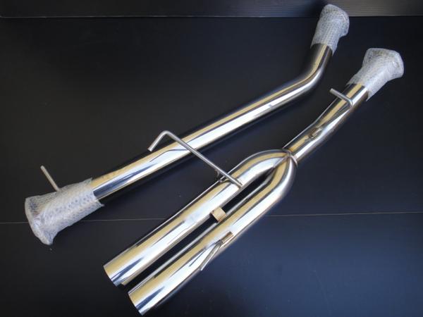 新品 S15 シルビア SR20DET マフラー 80φ デュアル 破壊管 直管(社外品